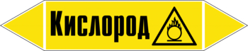 Маркировка трубопровода "кислород" (пленка, 252х52 мм) - Маркировка трубопроводов - Маркировки трубопроводов "ГАЗ" - Магазин охраны труда и техники безопасности stroiplakat.ru