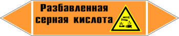 Маркировка трубопровода "разбавленная серная кислота" (k28, пленка, 126х26 мм)" - Маркировка трубопроводов - Маркировки трубопроводов "КИСЛОТА" - Магазин охраны труда и техники безопасности stroiplakat.ru